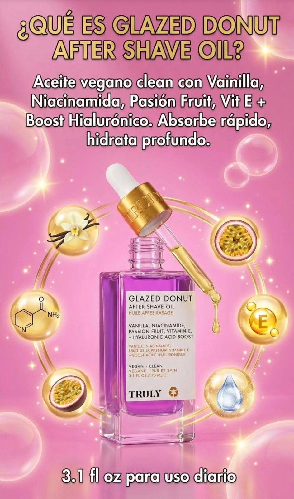 Truly Glazed Donut After Shave Oil