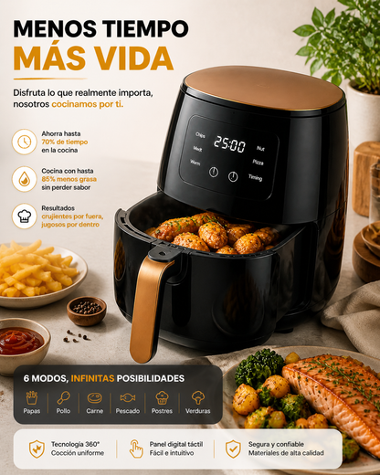 Freidora de Aire Silver Crest 6L