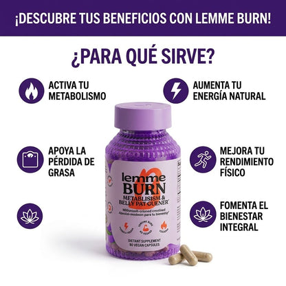 Lemme Burn 60 cápsulas 💊 | Linea Kardashians ✨